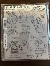 Tim Holtz Stamptember 2023 StampS Dies Stencil Set Stampers Anonymous Christmas