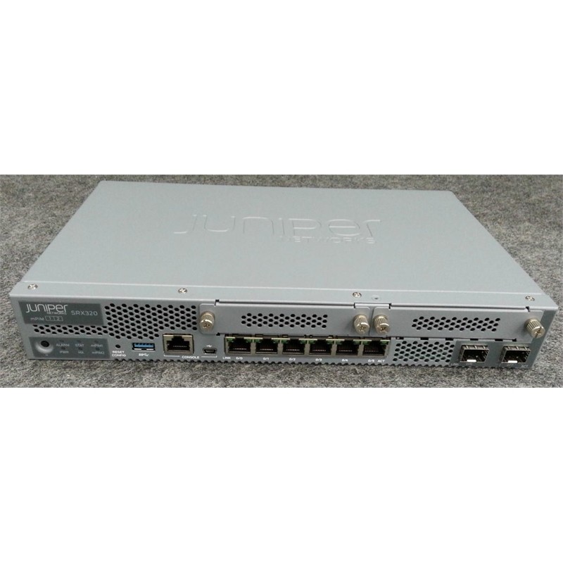 Juniper Networks SRX320 6-Port Services Gateway 1Gbps Gray