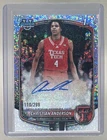 Christian Anderson 2025 Bowman Chrome #CPA-CA Speckle Refractor 1st RC Auto /299