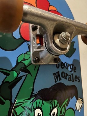 90s 60/40 e Morales マークゴンザレス Vintage 90s 60/40 George Morales Mark Gonzales Skateboard complete