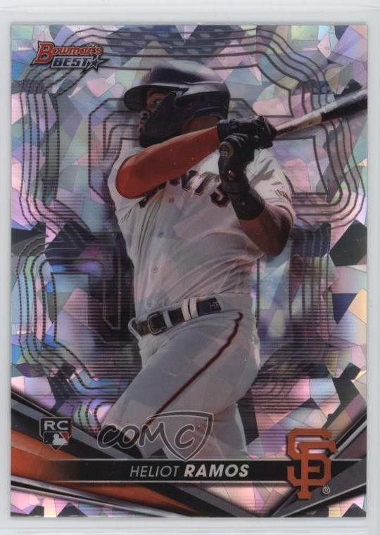 2022 Bowman's Best Atomic Refractor Heliot Ramos #62 19n6