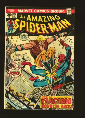 Amazing Spider-Man # 126 Mark Jewelers Insert VG Cond