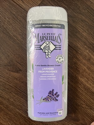 Le Petit Marseillais shower gel: ORGANIC Lavender  From Provence 400ml