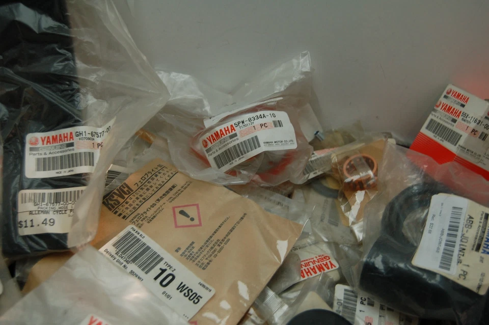 НОВЫЙ ПОДЛИННЫЙ БОЛЬШОЙ YAMAHA ЗАПЧАСТИ ЛОТ ATV UTVIRTBIKE ДИЛЕР ЛОТ 7,5 ФУНТОВ ВСЕГО - Изображение 3 из 4
