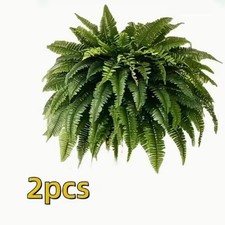 Artificial Ferns for Outdoors Fake Boston Fern Large Greenery Plant Garden
