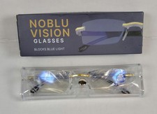 New In Box Noblu Vision Bluelight Glasses for Men & Women –Blocks Blue Light