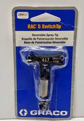 #ad Graco RAC 5 Switch Tip Reversible 417 $16.00