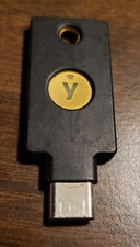 Yubico YubiKey 5C NFC Security Key Used