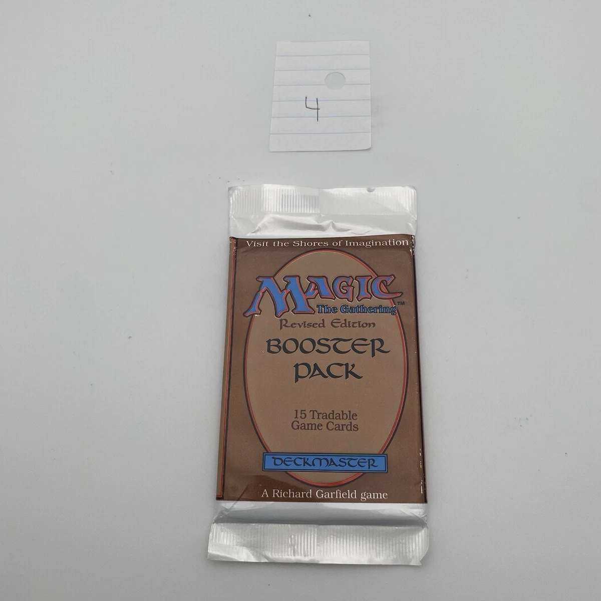 Magic: The Gathering Revised Edition Sealed Collectible Card Game