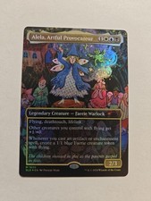 MTG Alela, Artful Provocateur *BORDERLESS RAINBOW FOIL* Secret Lair Drop 1630 NM
