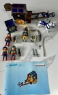 Playmobil 3314 Royal Lion Knight Treasure Transport wagon Vintage 2004 retired!