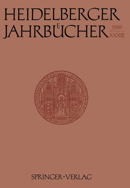 Kenneth A. Loparo | Heidelberger JahrbüCher | Taschenbuch | Deutsch (1989)-image
