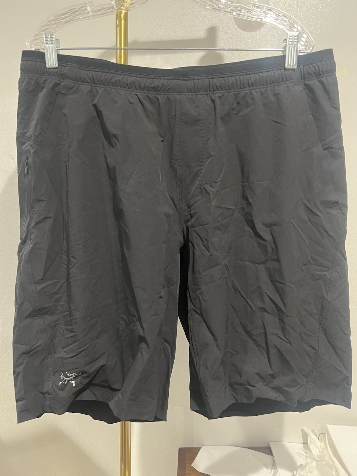 Arcteryx Shorts Mens XL 10” Black Incendo Outdoor Performance Hiking Lounge thumbnail 2