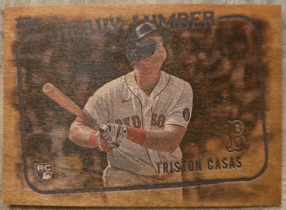 Triston Casas 2023 Topps Update Heavy Lumber RC #HL-45 Case Hit Boston Red Sox