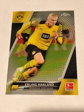 Topps Chrome Erling Haaland Base Card Saison 21/22 Nr.30