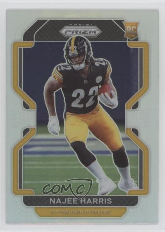 2021 Panini Prizm Rookie Variation Silver Prizm Najee Harris #V-343 2a9