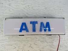 Hantle 1700 ATM Machine ATM Topper lighted sign