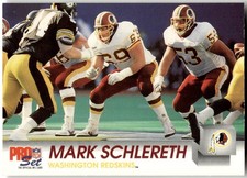 1992 Pro Set #679 Mark Schlereth