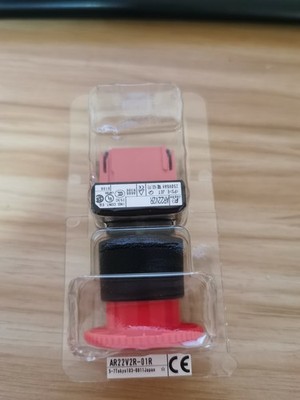 1PCS NEW AR22V2R-01R AR22V2R01R Pushbutton,Red -New For Fuji