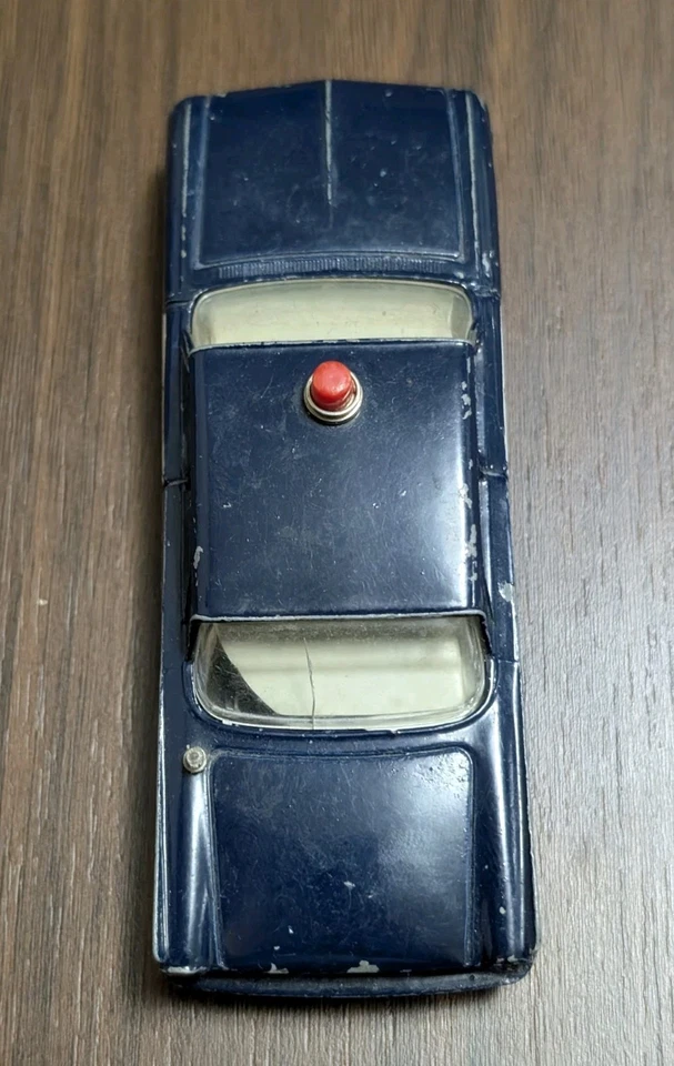 Coche patrulla Dinky Ford Fairlane RCMP 264G azul 1962 hecho en Inglaterra Meccano Foto 2 de 4