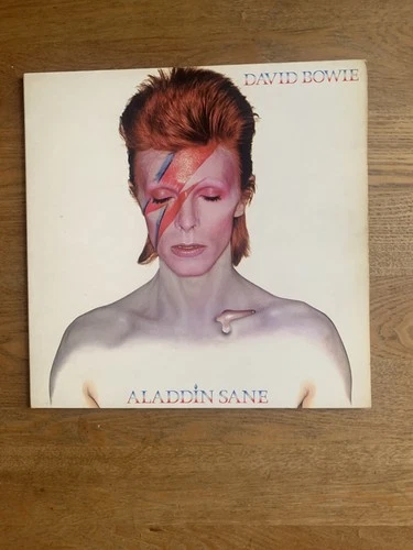 DAVID BOWIE ALADDIN SANE UK 3T/3T 1ST PRESS LP