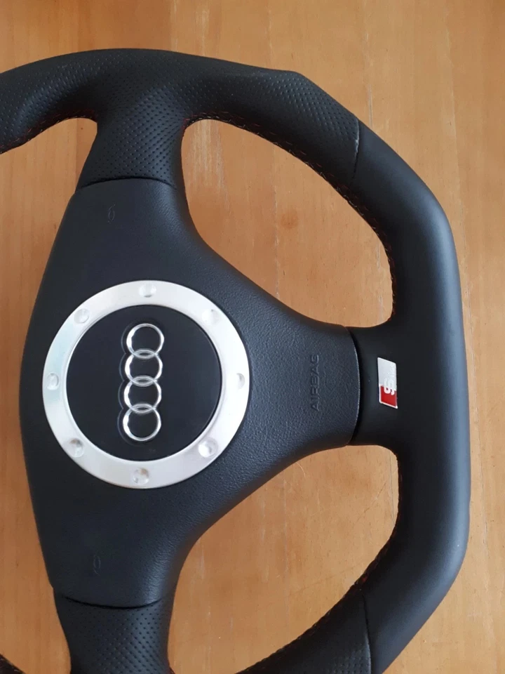 Sport Lenkrad Audi TT 8N0 A4 B5 A6 C5  RS  S-Line mit Airbag  Ohne Tausch !! - Bild 4 von 4