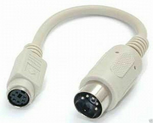 PS2 Clavier Pour At Convertisseur - 6 Broches Mini din F Pour 5 Broche Mâle - Afbeelding 10 van 10