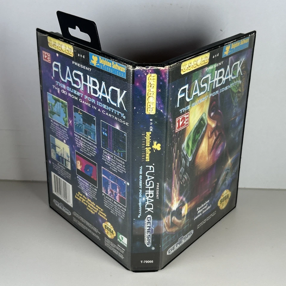 Flashback (Sega Genesis) No Manual - Tested and Works! - Image 4 of 4
