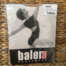 balera Dancewear Footed Tights Style T99 Color Warm Sand Size SA Small Adult