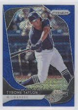 2020 Panini Prizm Blue Mojo Prizm 41/175 Tyrone Taylor #69 0a4s
