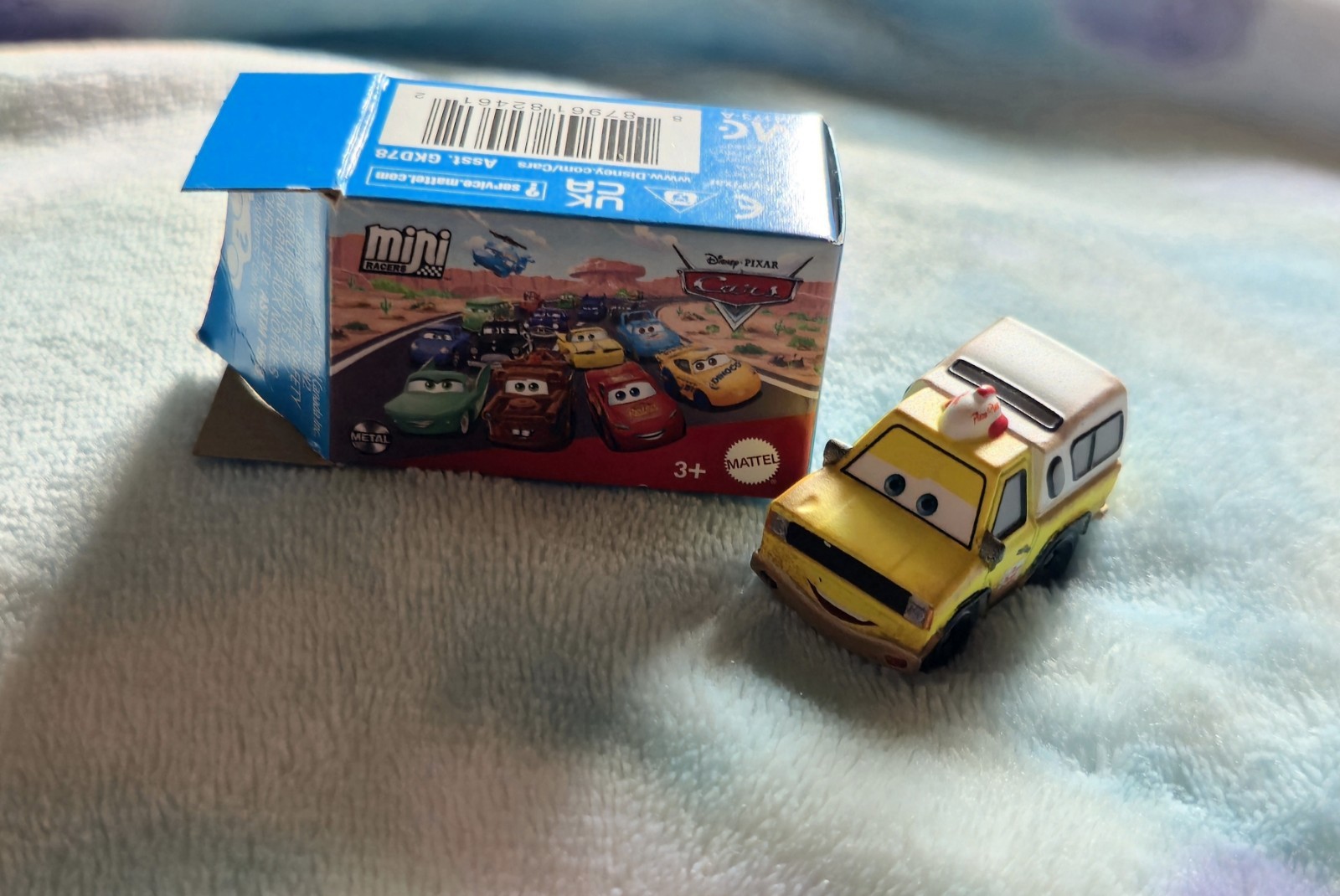 Disney Pixar Cars Diecast Mini Racers Todd Pizza Planet Truck Brand New Sealed