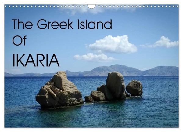 The Greek Island Of Ikaria (Wall Calendar 2026 DIN A3 Landscape), Calvendo 12...-image