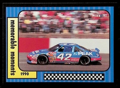 1991 MAXX ~ MEMORABLE MOMENTS #109 KYLE PETTY ~ NASCAR RACING TRADING CARD BASE