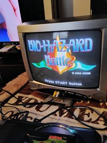BIO-HAZARD BATTLE for Sega Genesis (1992) Cartridge Only  , Works 