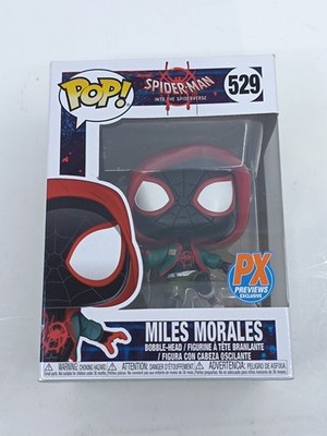 Funko Pop 529 Miles Morales Spider-Man Spider-Verse PX Previews Exclusive Neu