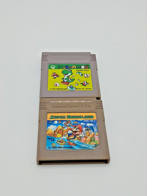 2x Authentic Nintendo Game Boy Japanese Games Tested   Clean Bundle Fast Ship S6