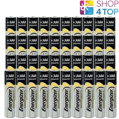 40x Energizer Industrial AAA 1.5V Alkaline Batteries LR03 MN2400