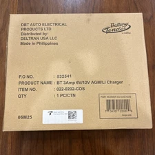 Deltran 3A Battery Tender 6V/12V Maintainer Charger 022-0202-COS 532541