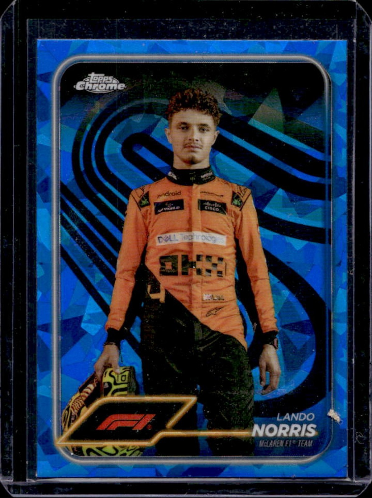 2024 Topps Chrome Sapphire F1 Lando Norris #7