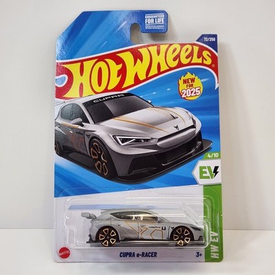 2025 Hot Wheels Cupra e-Racer Silver 72/250 HW EV Series 4/10 New For 2025!