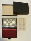 Royal Canadian Mint 1981  Proof Set  - Silver Dollar - Railroad Steam Locomotive