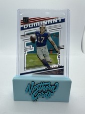 2021 Panini Clearly Donruss Football Dominant Josh Allen #CD-JA SP