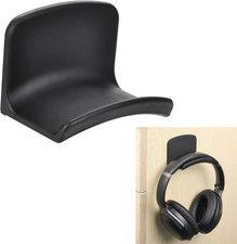 Headphone Holder Wall Mount Silicone Headset Hook Under Desk Universal Ergonomic
