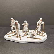 Homemade 1/72 Snow Troopers Ski Troopers 5 Solders Model