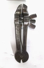 Rare small antique hand vise for jewelers - watchmakers - gunsmiths