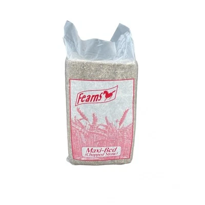 Fearns Maxibed Chopped Straw Bedding 11kg - Dust Extracted Pet Bedding