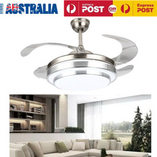 42 Modern Led Ceiling Lights Folding Blade Ceiling Fan Lamp