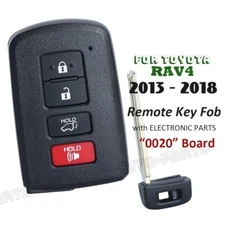 Board: 0020 for Toyota Rav4 2013-2018 Proximity Keyless-Go Remote Smart Key Fob
