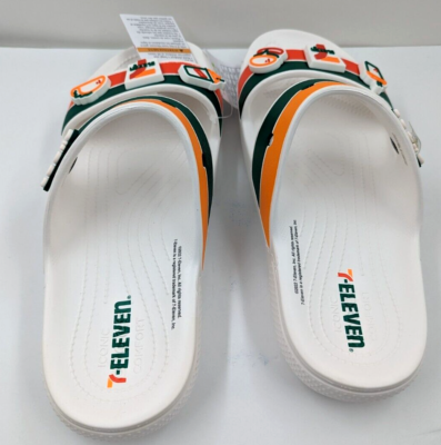 Crocs 7-Eleven X Classic Strap Sandal White Men Slip On  display picture 2