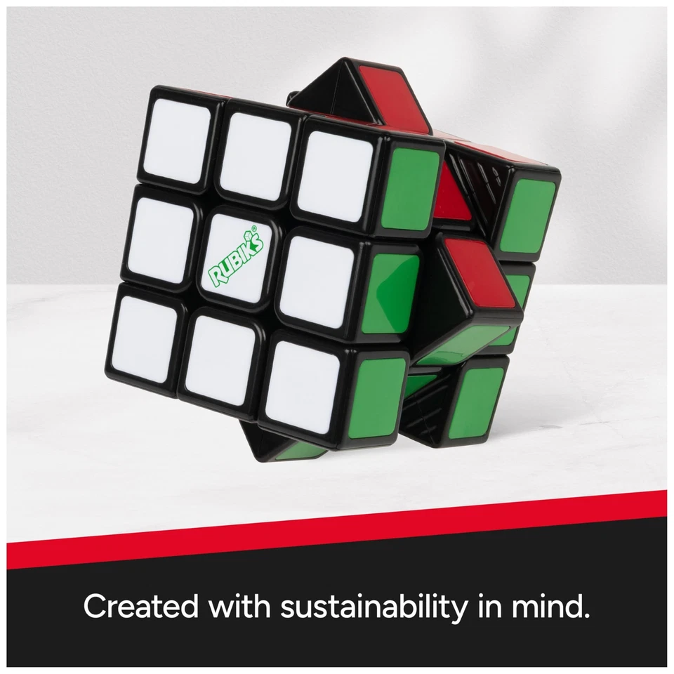 Cube Re-Cube The Original 3x3 Cube Made with 100% Recycled Plastic Problem-So... - Image 2 of 4